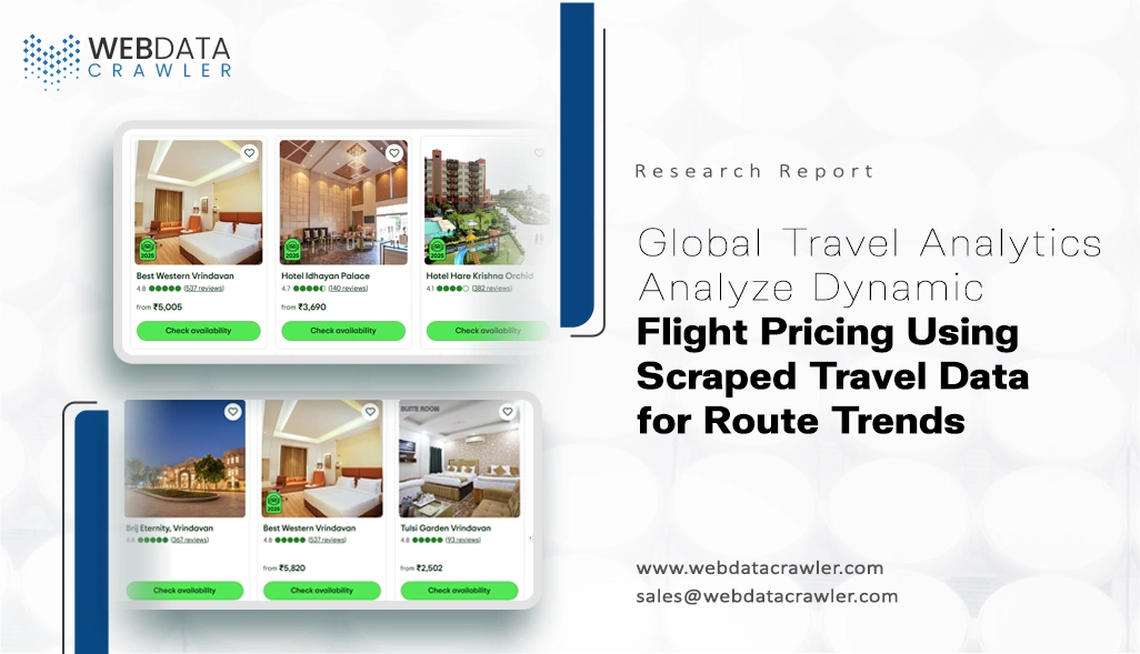 Global Travel Analytics: Analyze Dynamic Flight Pricing Using Scraped Travel Data for Route Trends