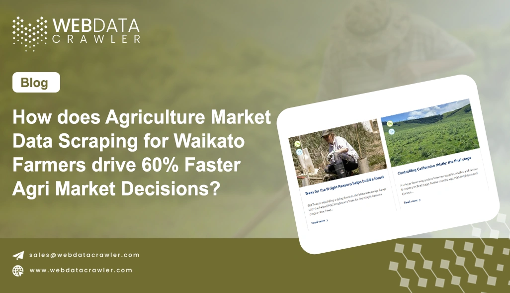 How does Agriculture Market Data Scraping for Waikato Farmers drive 60% Faster Agri Market Decisions?