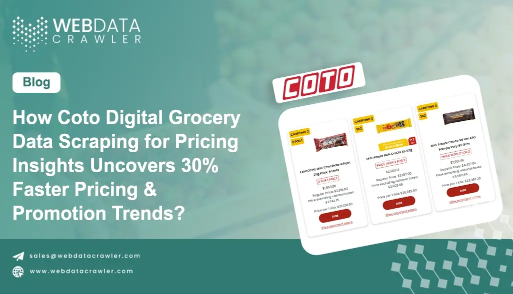 How Coto Digital Grocery Data Scraping for Pricing Insights Uncovers 30% Faster Pricing & Promotion Trends?