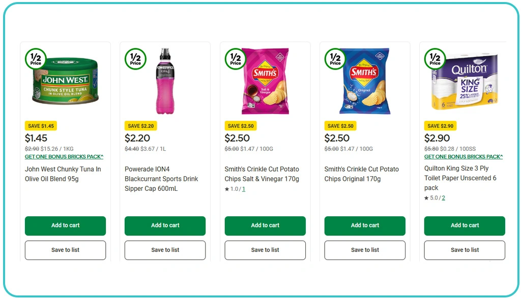 Capturing Fast-Changing Deals Across Grocery Apps