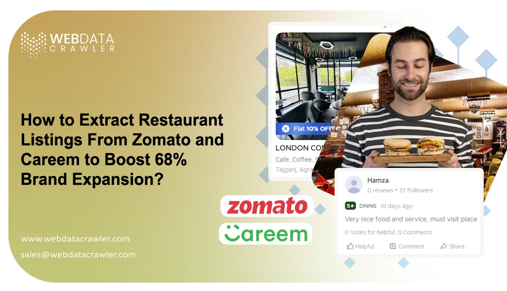 How to Extract Restaurant Listings From Zomato and Careem to Boost 68% Brand Expansion?
