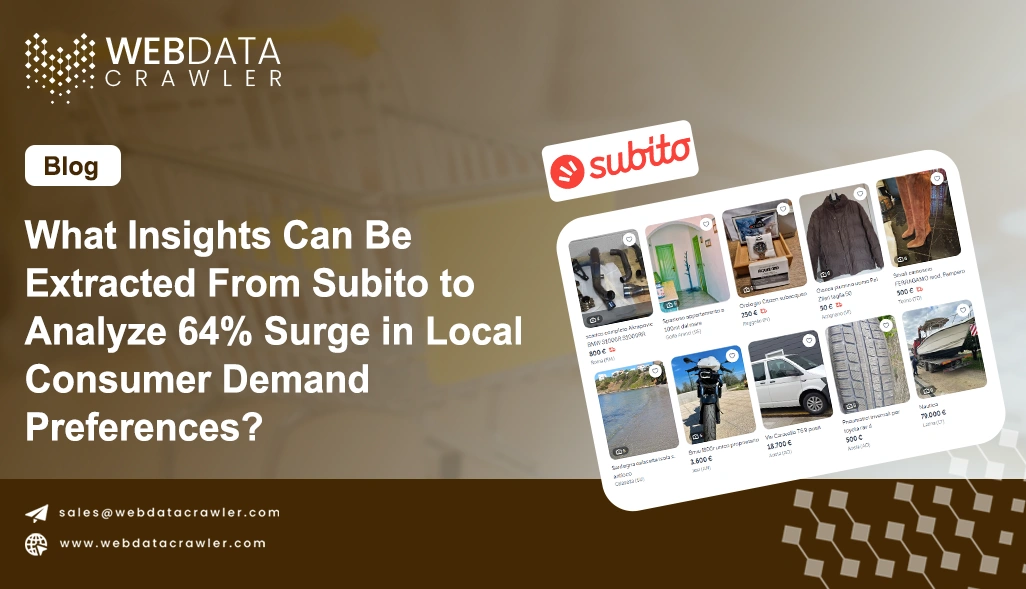What Insights Can Be Extracted From Subito to Analyze 64% Surge in Local Consumer Demand Preferences?