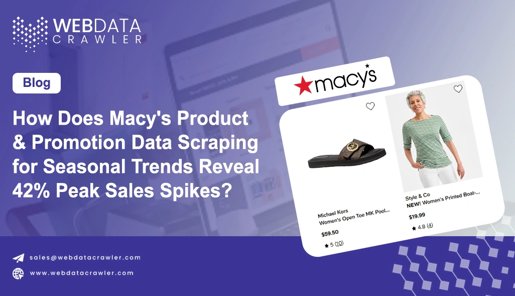 How Does Macy's Product & Promotion Data Scraping for Seasonal Trends Reveal 42% Peak Sales Spikes?
