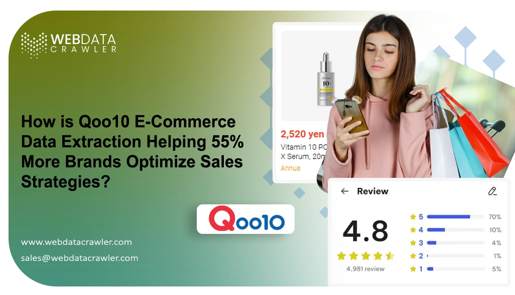How is Qoo10 E-Commerce Data Extraction Helping 55% More Brands Optimize Sales Strategies?