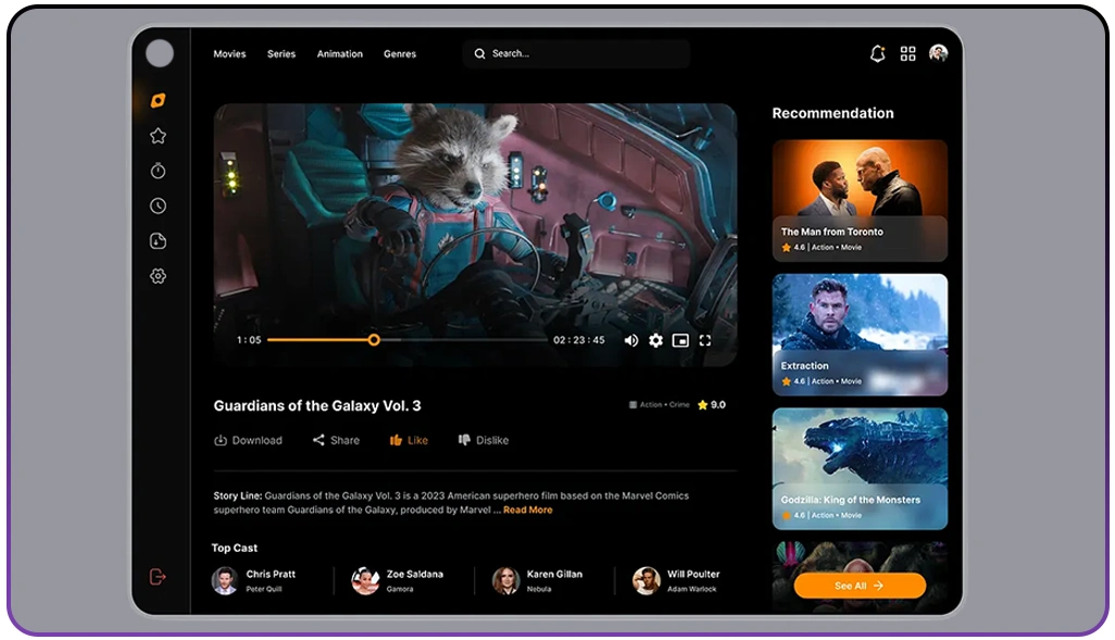 Utilizing Viewer Reviews to Enhance Recommendation Engines