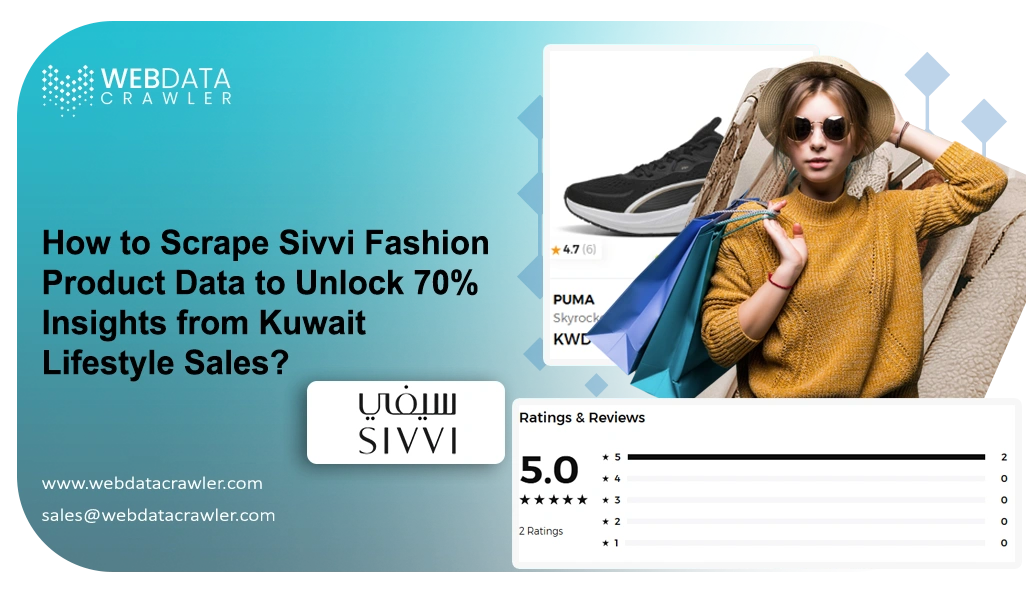 How to Scrape Sivvi Fashion Product Data to Unlock 70% Insights from Kuwait Lifestyle Sales?