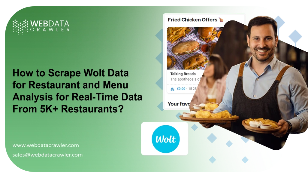 How to Scrape Wolt Data for Restaurant and Menu Analysis for Real-Time Data From 5K+ Restaurants?