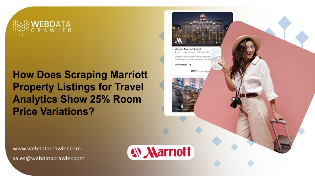 How Does Scraping Marriott Property Listings for Travel Analytics Show 25% Room Price Variations?