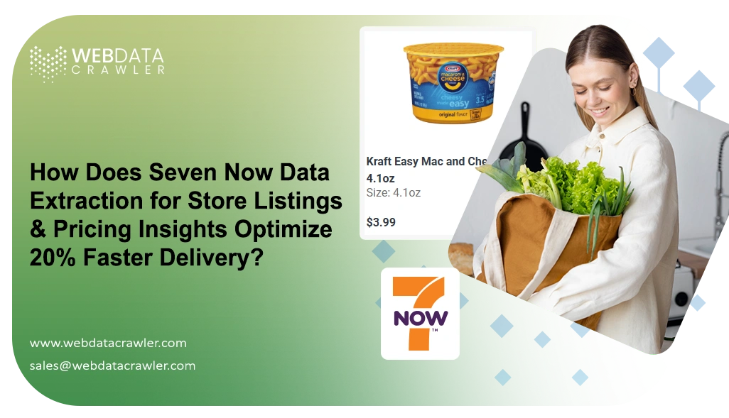 How Does Seven Now Data Extraction for Store Listings & Pricing Insights Optimize 20% Faster Delivery?