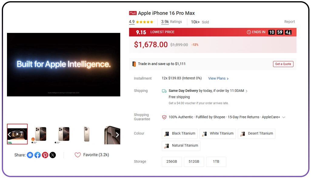 Implementing Dynamic Pricing Strategies to Stay Competitive on Shopee