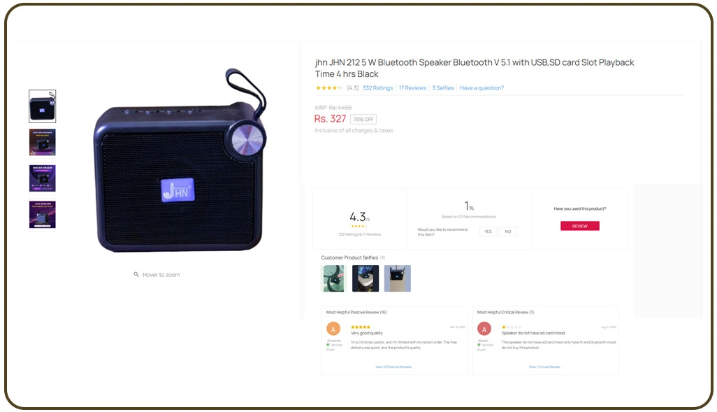 Strengthening Listing Accuracy Using Buyer Sentiment