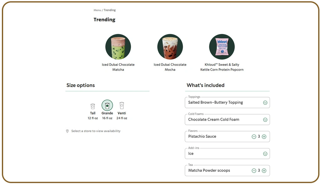 Analyzing Regional Menu Performance Across Starbucks Locations