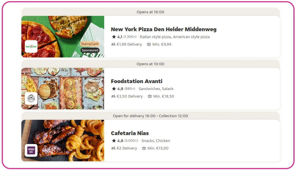 Understanding Urban Ordering Activity Across Different City Zones