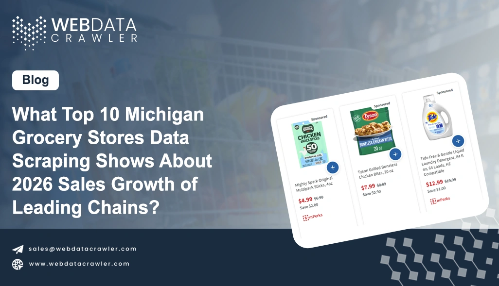 What Top 10 Michigan Grocery Stores Data Scraping Shows About 2026 Sales Growth of Leading Chains?
