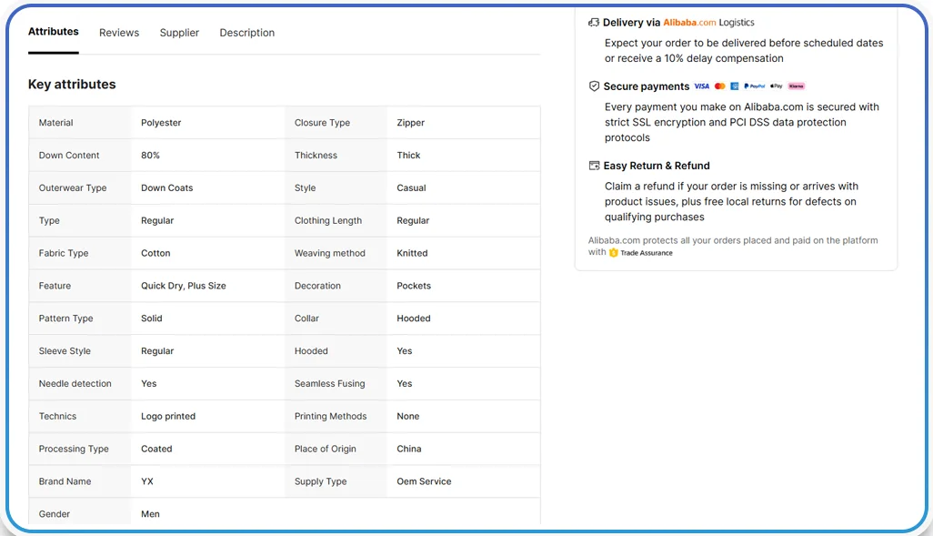 Evaluating Supplier Reliability and Product Quality Metrics