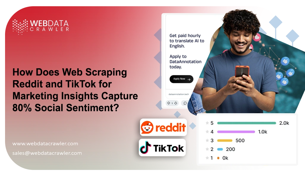 How Does Web Scraping Reddit and TikTok for Marketing Insights Capture 80% Social Sentiment?