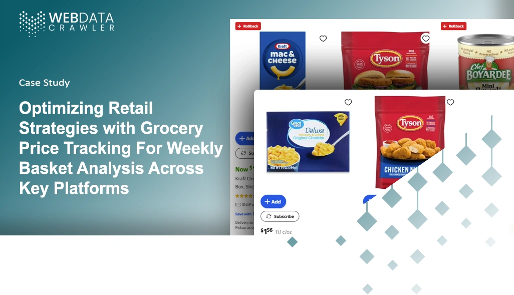 Optimizing Retail Strategies with Grocery Price Tracking For Weekly Basket Analysis Across Key Platforms
