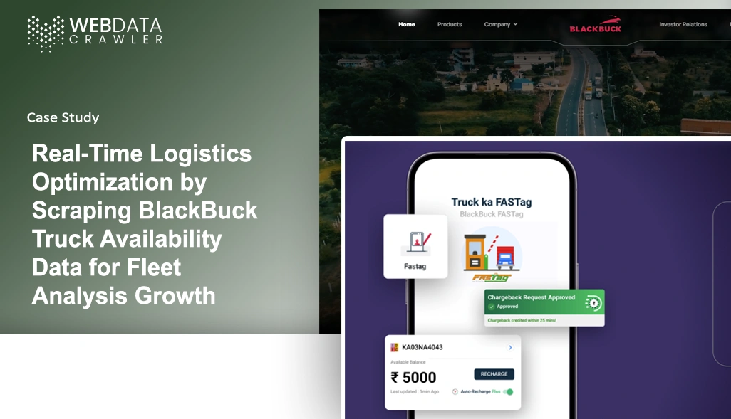 Real-Time Logistics Optimization by Scraping BlackBuck Truck Availability Data for Fleet Analysis Growth
